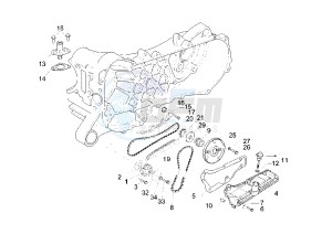 GRANTURISMO 125 drawing Oil pump