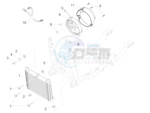 Audace 1400 USA-CND 1380 drawing Oil cooler