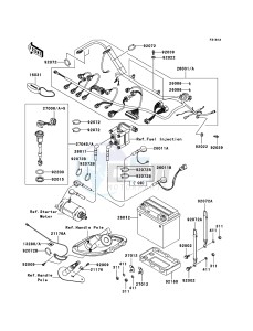 JET SKI STX-15F JT1500A9F EU drawing Electrical Equipment