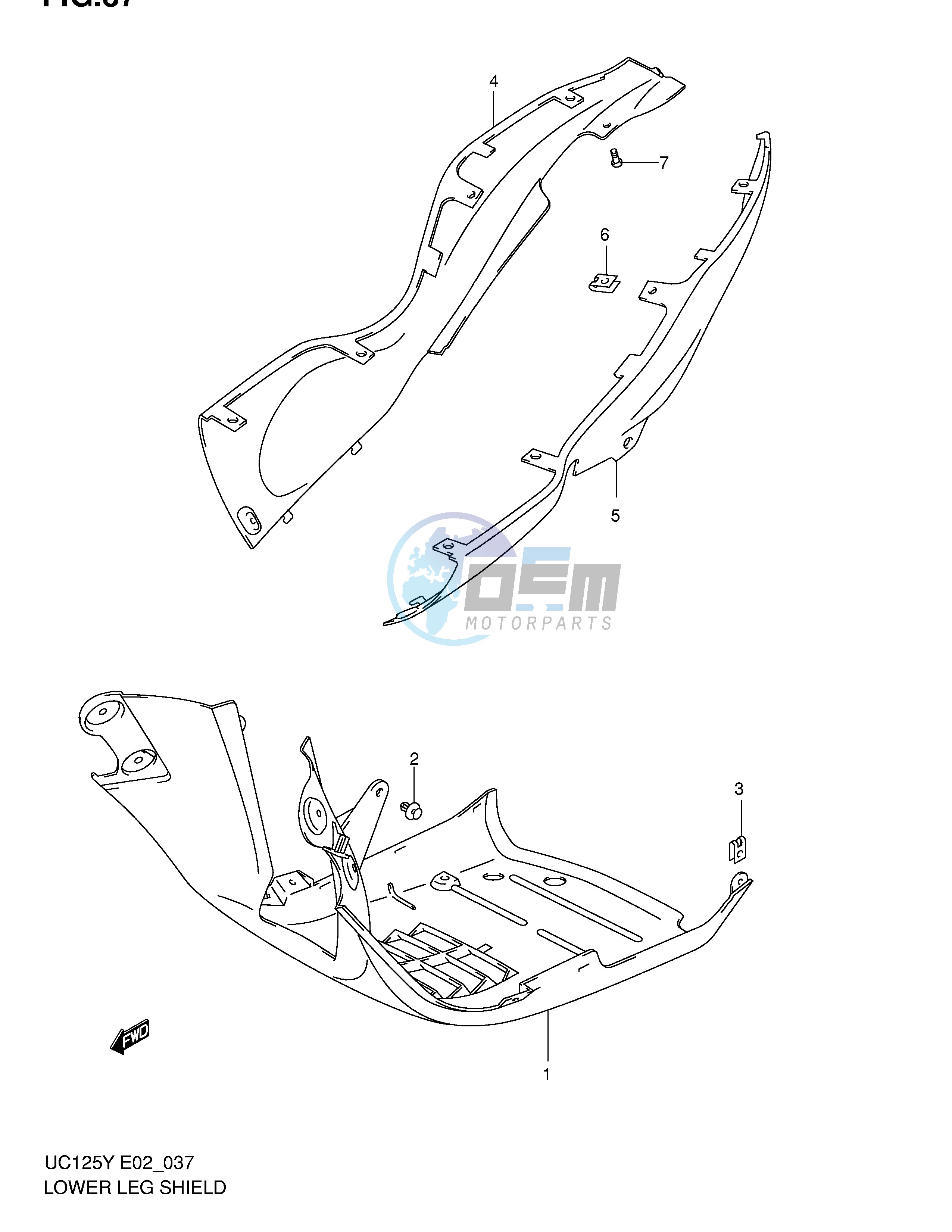 LOWER LEG SHIELD