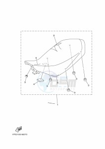 YFM700R (BCX9) drawing SEAT