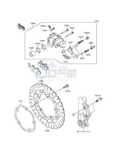 NINJA_250SL BX250AFS XX (EU ME A(FRICA) drawing Front Brake