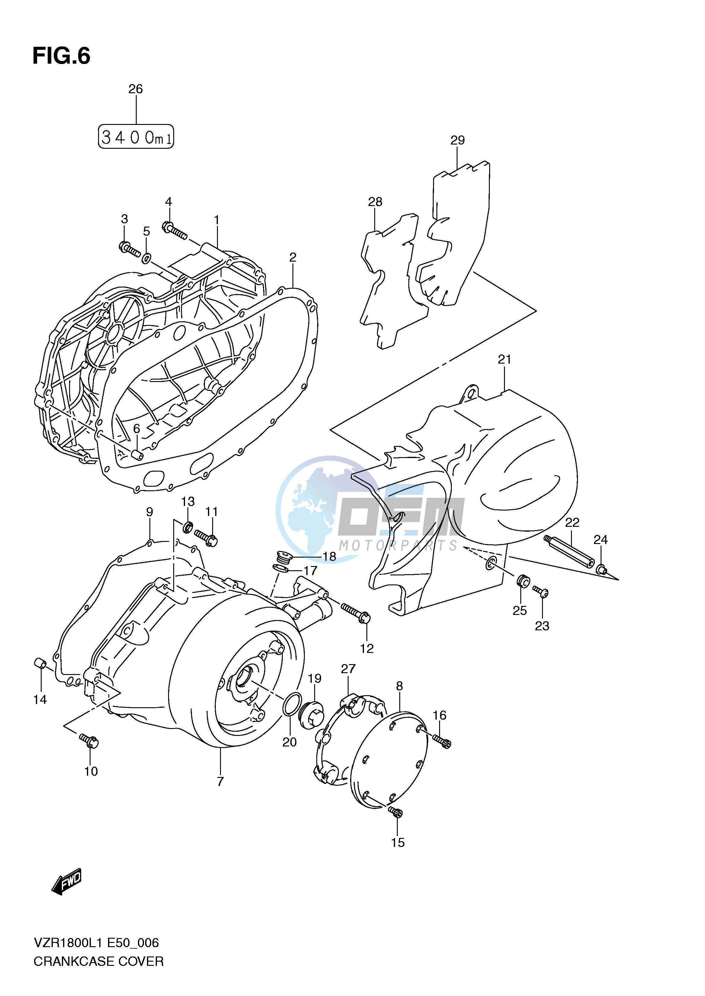 CRANKCASE COVER