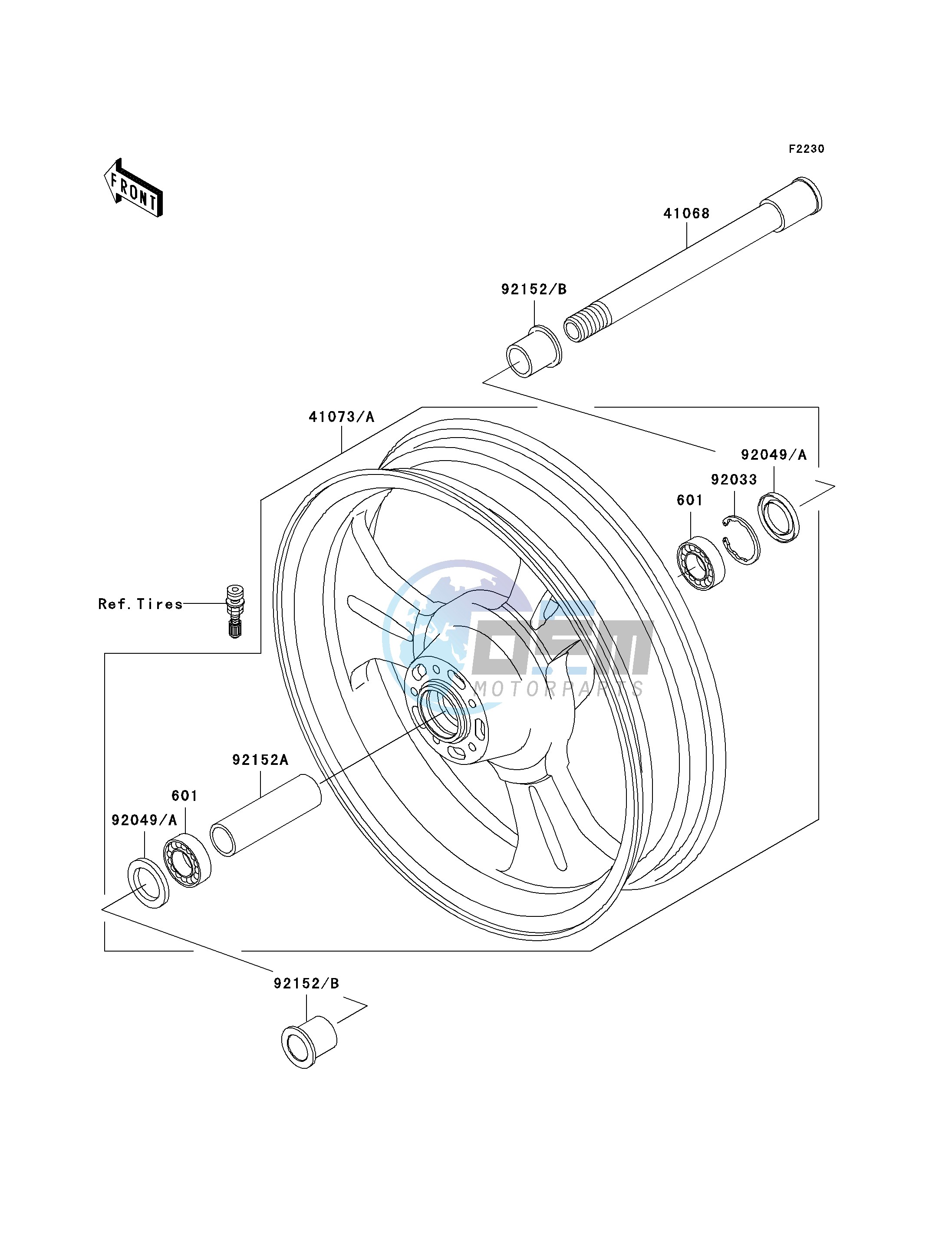 FRONT WHEEL