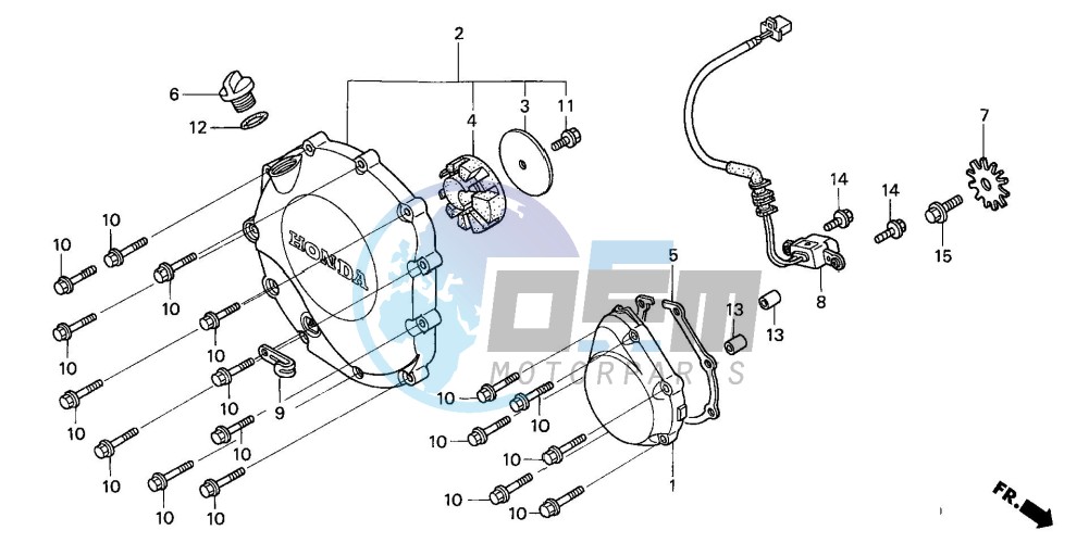 RIGHT CRANKCASE COVER