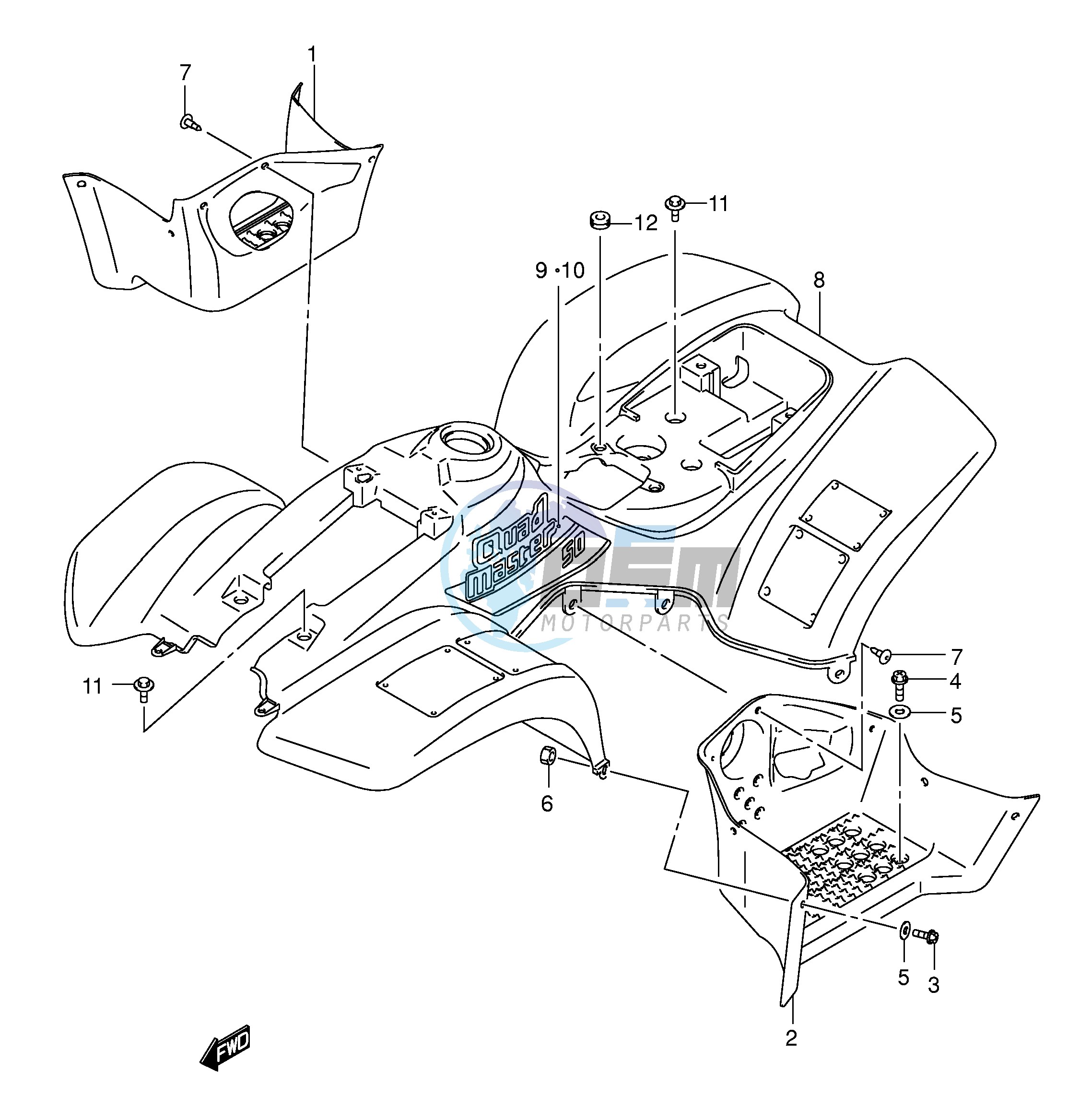 FRAME COVER (MODEL K2)