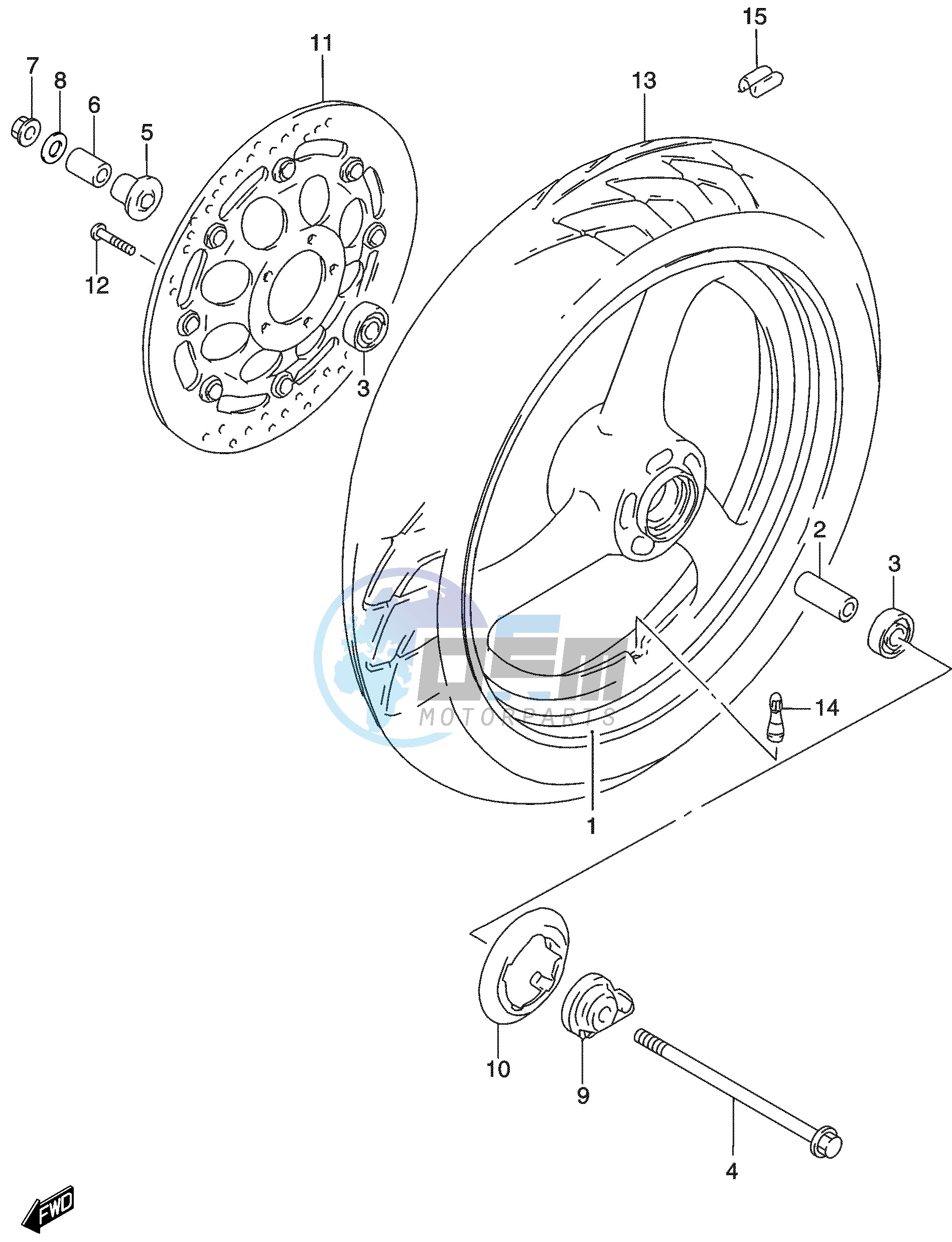 FRONT WHEEL