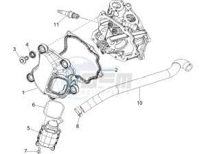 GTV 250 ie drawing Cylinder head cover