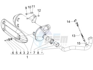 MP3 250 (USA) USA drawing Silencer