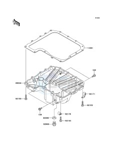 Z750R ABS ZR750PCF UF (UK FA) XX (EU ME A(FRICA) drawing Oil Pan