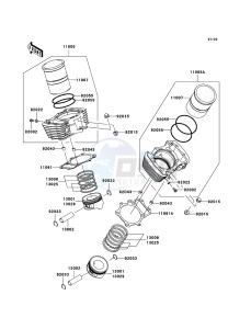 VN1600 CLASSIC TOURER VN1600-D1H GB XX (EU ME A(FRICA) drawing Cylinder/Piston(s)