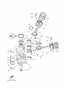 FL300DET drawing CRANKSHAFT--PISTON