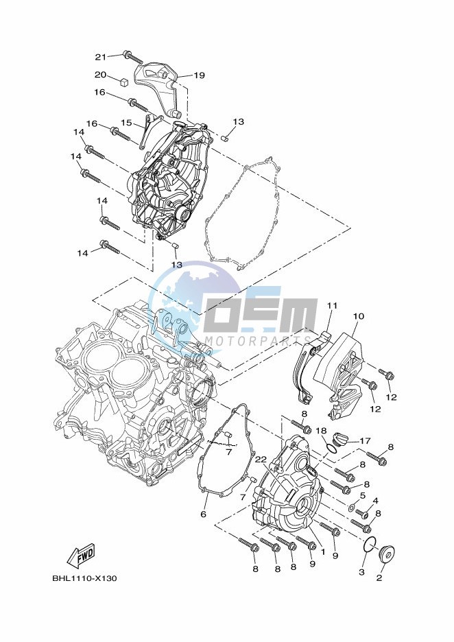 CRANKCASE COVER 1