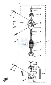 60FEO-60FETO drawing STARTING-MOTOR