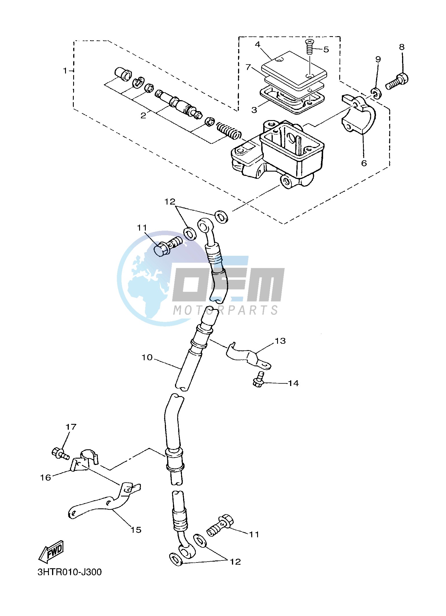 FRONT MASTER CYLINDER