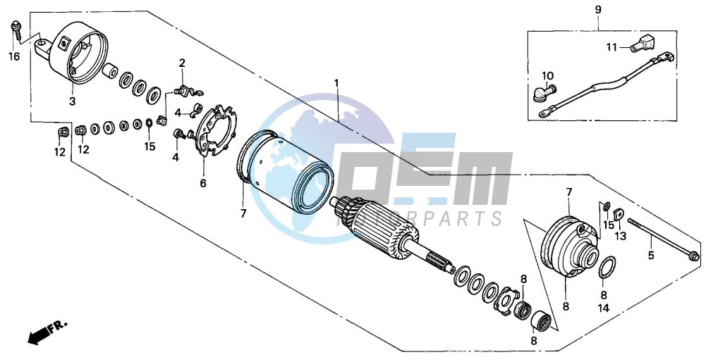 STARTING MOTOR