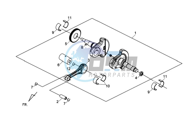 CRANKSHAFT / PISTON / PISTON RING