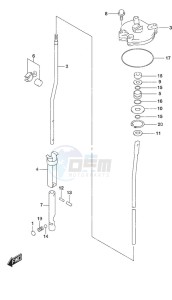 DF 50A drawing Shift Rod High Thrust