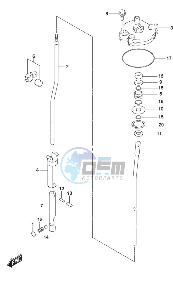 Shift Rod High Thrust