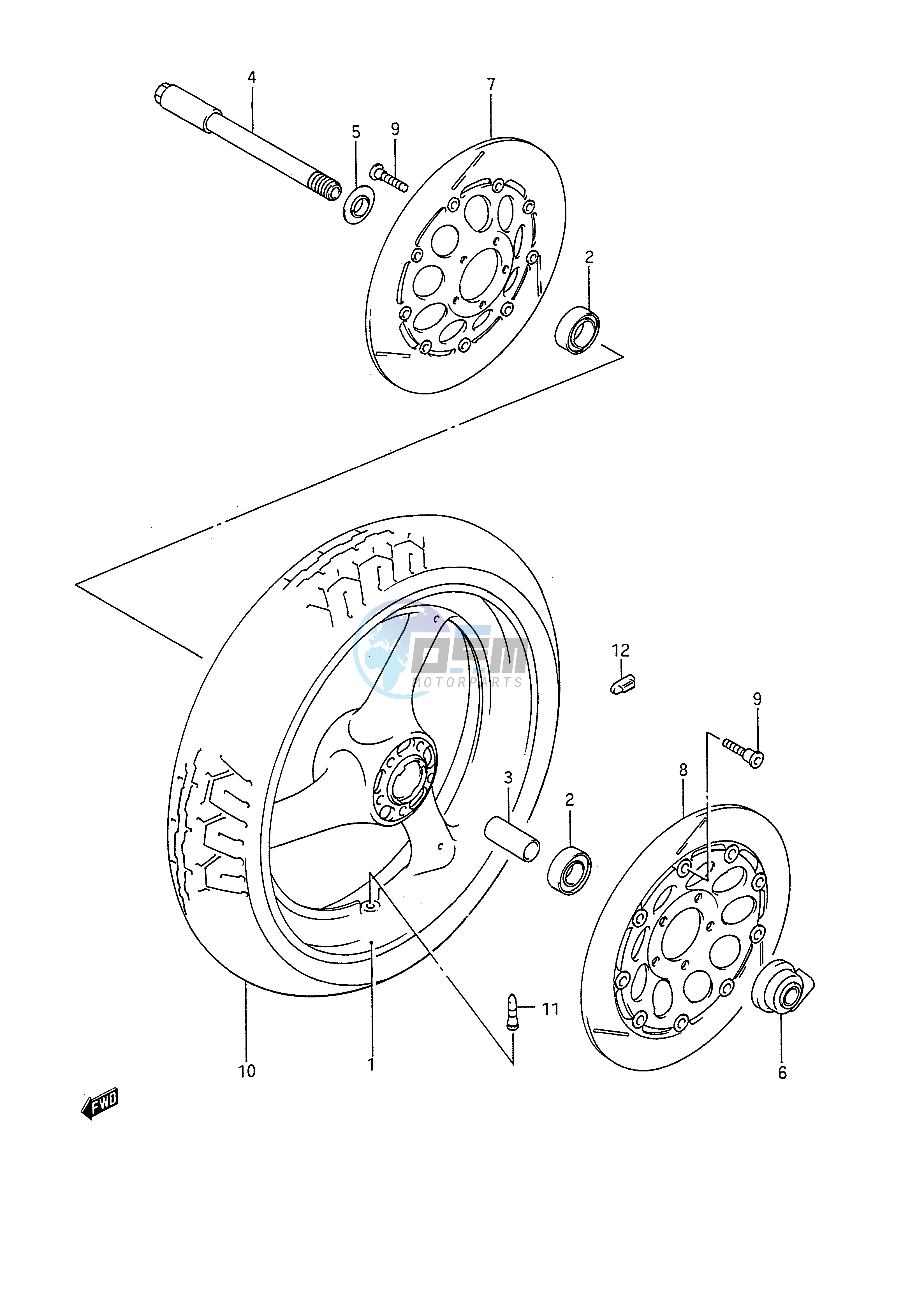 FRONT WHEEL