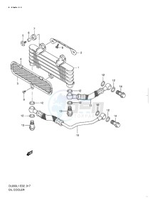 DL650 ABS V-STROM EU-UK drawing OIL COOLER