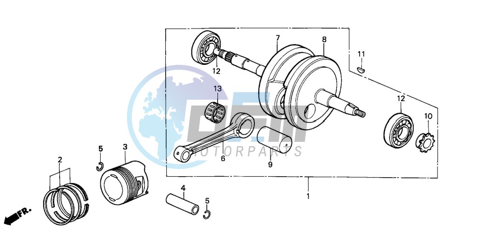 CRANKSHAFT/PISTON