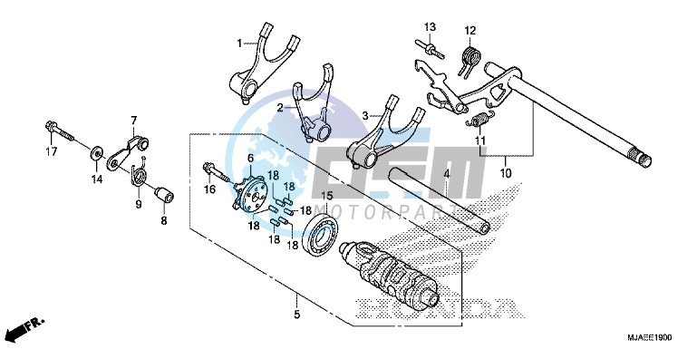 GEAR SHIFT DRUM