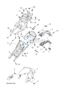 MT125 MT-125 (BR31 BR31 BR31 BR31 BR31) drawing FENDER