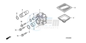 TRX420TM9 Australia - (U / 2WD) drawing OIL PUMP