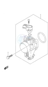 DF 25A drawing Throttle Body