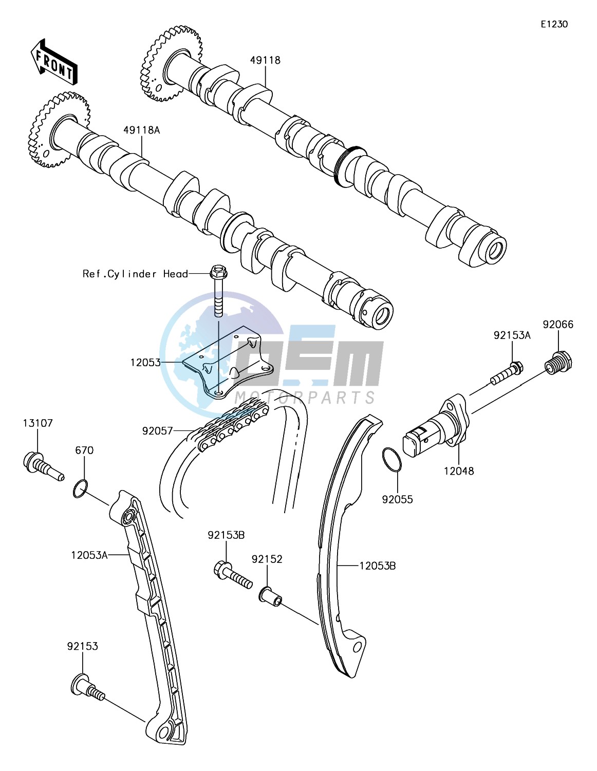 Camshaft(s)/Tensioner