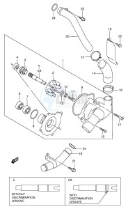 VZ800 (E2) MARAUDER drawing WATER PUMP