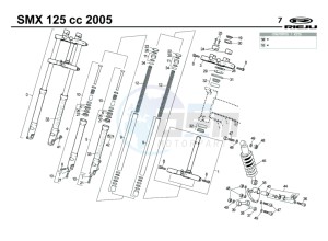 SMX-125-4T-BLUE drawing SUSPENS1