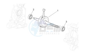 Scarabeo 50 4t 4v e2 drawing Drive shaft