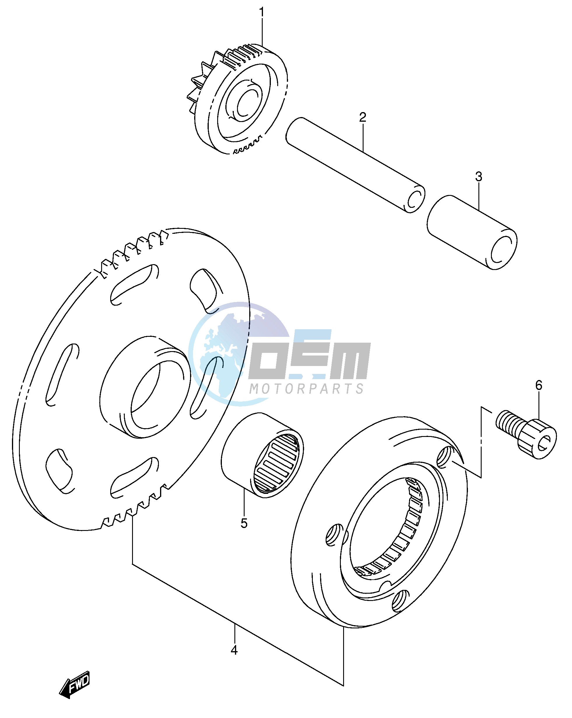 STARTER CLUTCH