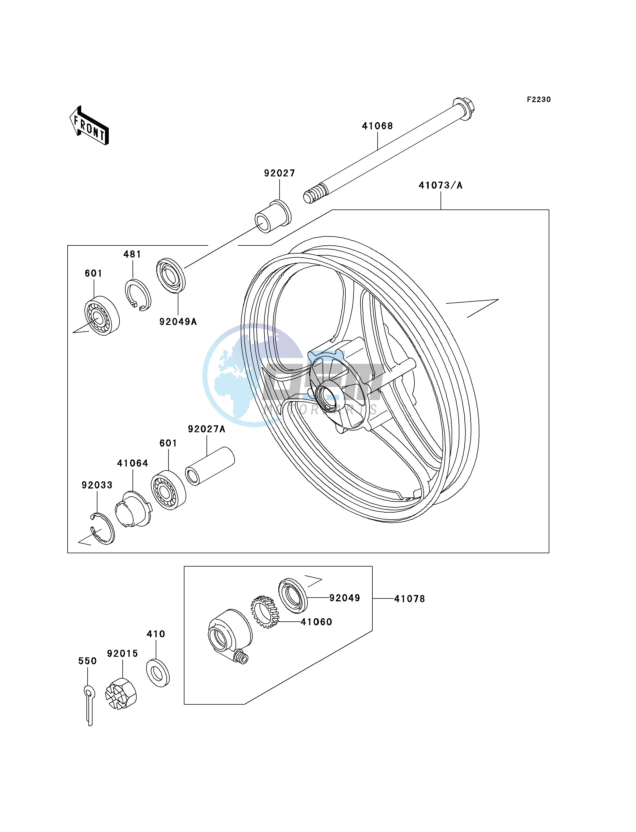 FRONT WHEEL