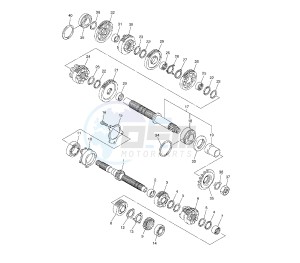 FZ1 1000 drawing TRANSMISSION