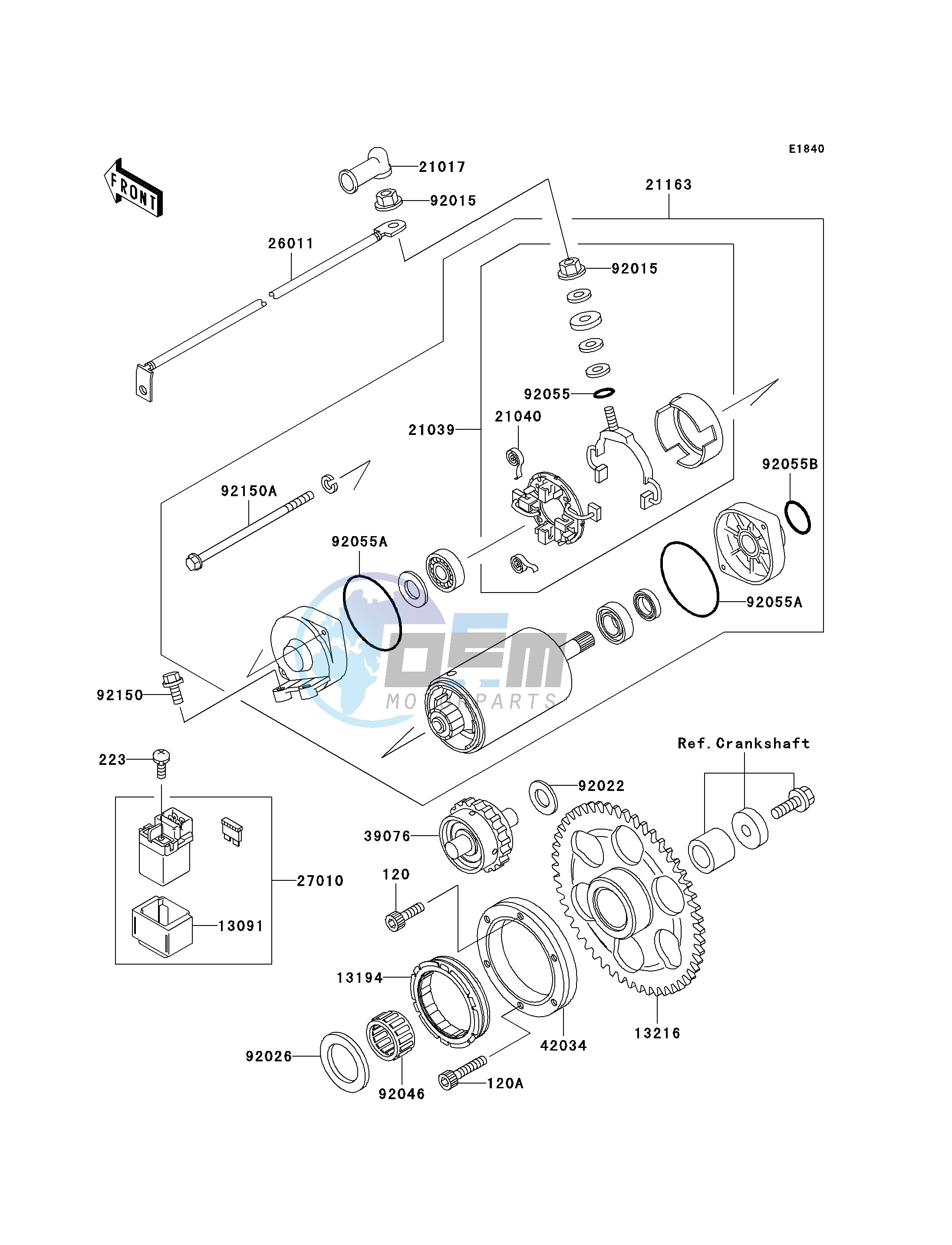 STARTER MOTOR