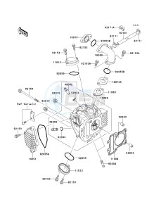 AN 112 D (D2-D3) drawing CYLINDER HEAD