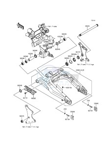 ER-6F_ABS EX650FEF XX (EU ME A(FRICA) drawing Swingarm