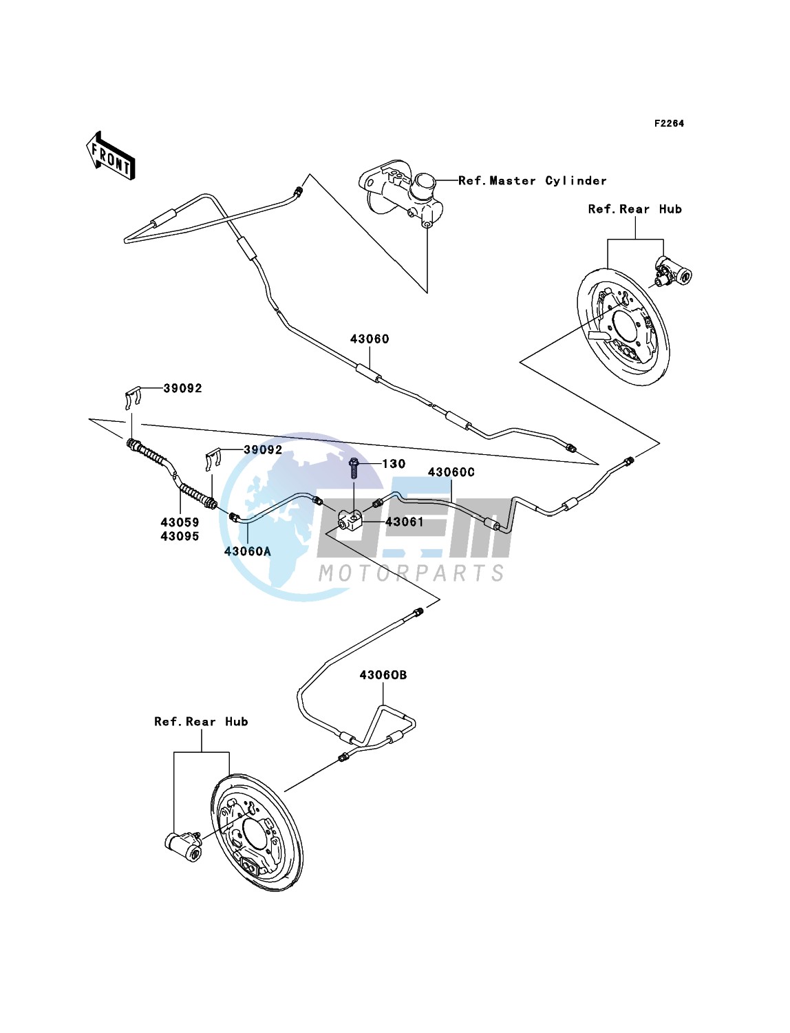 Rear Brake Piping