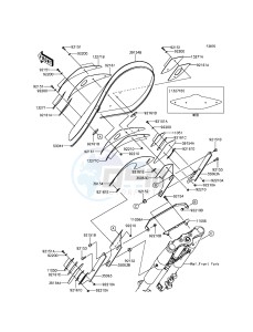 VULCAN 1700 NOMAD ABS VN1700DGF GB XX (EU ME A(FRICA) drawing Cowling