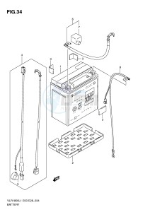 VLR1800 (E3-E28) drawing BATTERY