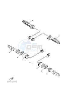 YZF320-A YZF-R3 (B2XF) drawing FLASHER LIGHT