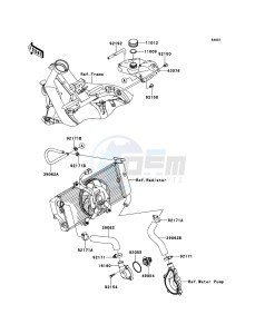 ER-6n ABS ER650DBF XX (EU ME A(FRICA) drawing Water Pipe