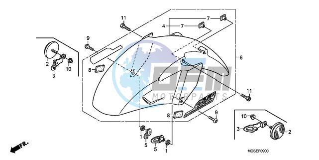 FRONT FENDER