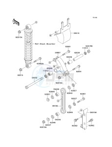 KX 60 B [X60] (B6-B9) drawing SUSPENSION