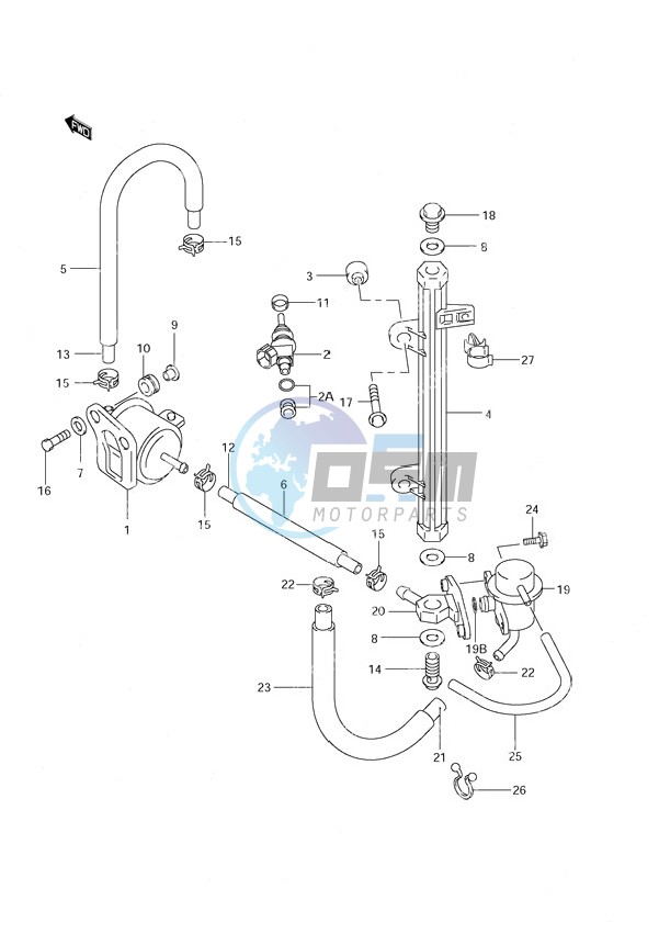 Fuel Injector (S/N 972015 & Older)