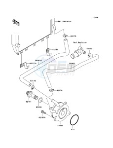 NINJA ZX-12R ZX1200B6F FR GB XX (EU ME A(FRICA) drawing Oil Cooler