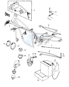 KZ 1000 A [KZ1000] (A3-A4) [KZ1000] drawing CHASSIS ELECTRICAL EQUIPMENT -- 79-80 A3_A3A_A4- -